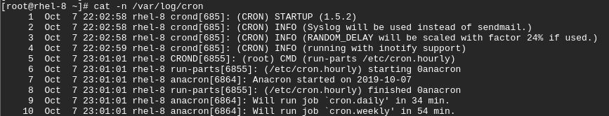 Image Result for Print line numbers using -n option